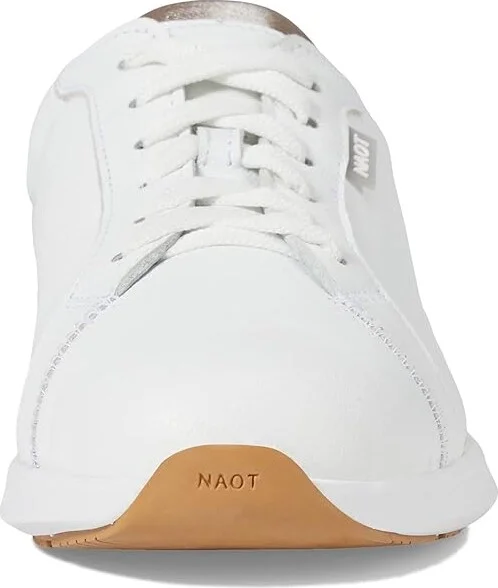 Naot Radon Women's Shoes Soft White Leather/Silver Threads Leather : EU 36 (US Women's 5) M - Image 2