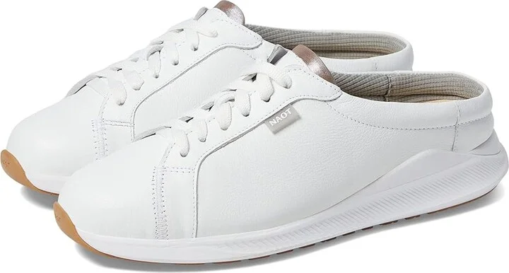 Naot Radon Women's Shoes Soft White Leather/Silver Threads Leather : EU 36 (US Women's 5) M