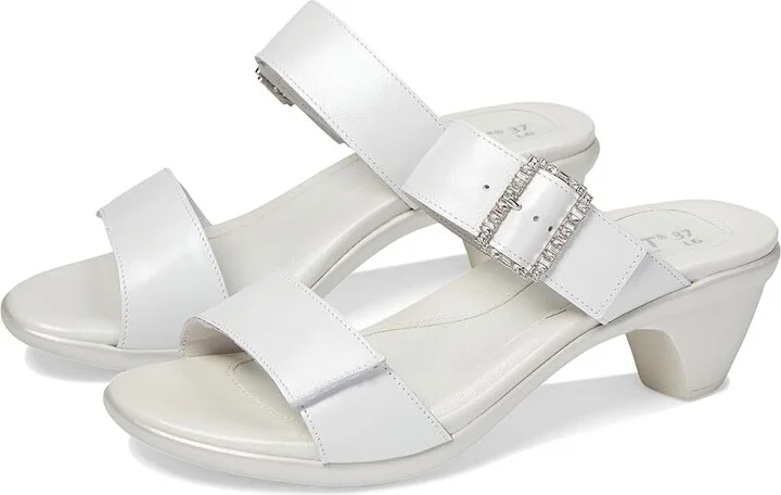 Naot Recent Women's Shoes White Pearl Leather : EU 36 (US Women's 5) M
