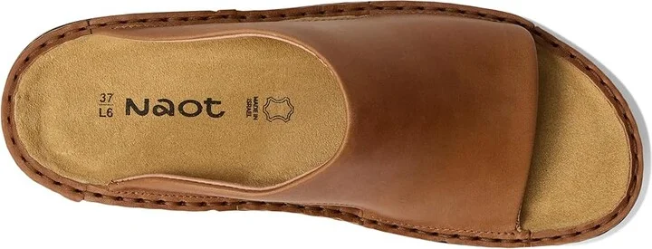 Naot Rome Women's Slip on Shoes Latte Brown Leather : EU 40 (US Women's 9) M - Image 2