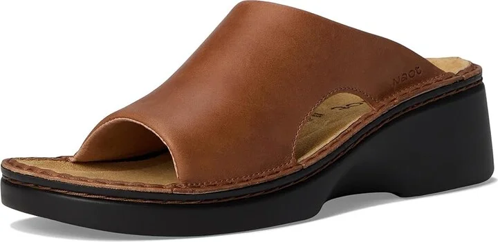 Naot Rome Women's Slip on Shoes Latte Brown Leather : EU 40 (US Women's 9) M - Image 5