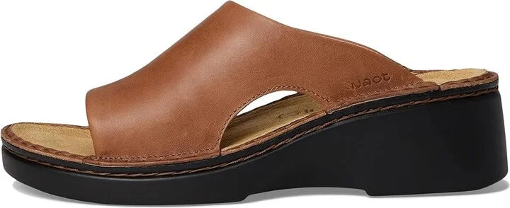 Naot Rome Women's Slip on Shoes Latte Brown Leather : EU 40 (US Women's 9) M - Image 6