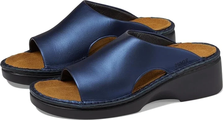 Naot Rome Women's Slip on Shoes Polar Sea Leather : EU 35 (US Women's 4) M