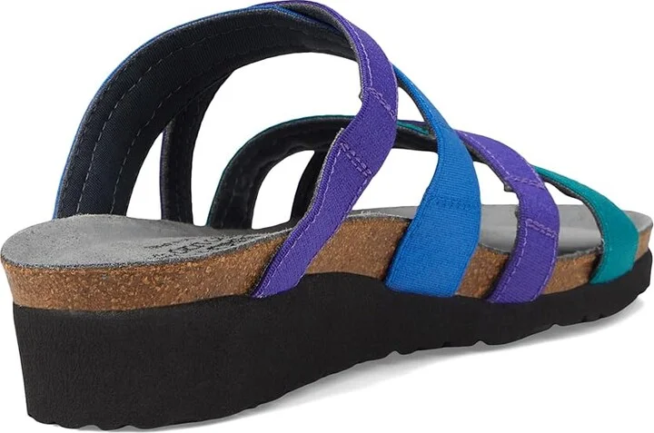 Naot Roxana Women's Shoes Aqua Stretch/Royal Blue Stretch/Gloss Purple Stretch : EU 39 (US Women's 8) M - Image 5