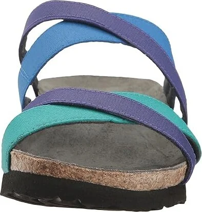 Naot Roxana Women's Shoes Aqua Stretch/Royal Blue Stretch/Gloss Purple Stretch : EU 39 (US Women's 8) M - Image 6