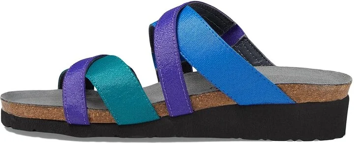 Naot Roxana Women's Shoes Aqua Stretch/Royal Blue Stretch/Gloss Purple Stretch : EU 39 (US Women's 8) M - Image 7