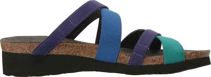 Naot Roxana Women's Shoes Aqua Stretch/Royal Blue Stretch/Gloss Purple Stretch : EU 39 (US Women's 8) M - Image 8