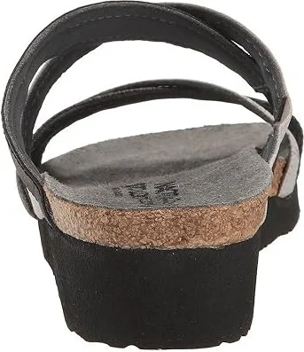 Naot Roxana Women's Shoes Black Fabric/Gloss Black Stretch/Light Gray Stretch : EU 37 (US Women's 6) M, Textile - Image 5