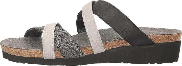 Naot Roxana Women's Shoes Black Fabric/Gloss Black Stretch/Light Gray Stretch : EU 37 (US Women's 6) M, Textile - Image 7