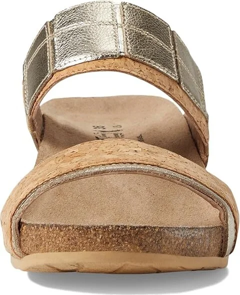 Naot Royalty Women's Shoes Radiant Gold Leather/Cork Leather : EU 35 (US Women's 4) M - Image 2