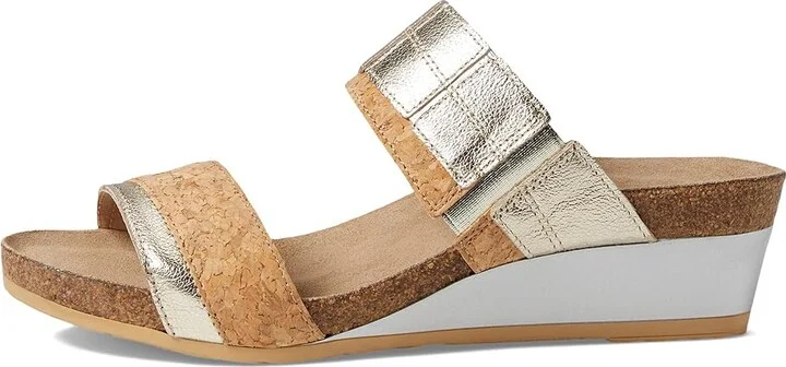 Naot Royalty Women's Shoes Radiant Gold Leather/Cork Leather : EU 35 (US Women's 4) M - Image 6