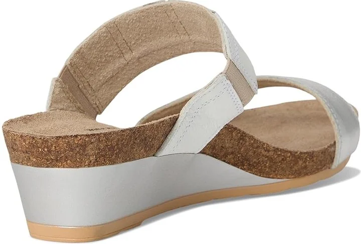 Naot Royalty Women's Shoes Soft White Leather/Soft Silver Leather : EU 35 (US Women's 4) M - Image 4