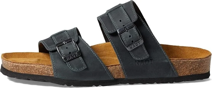 Naot Santa Cruz Men's Sandals Oily Shadow Nubuck : EU 41 (US Men's 8) M, Suede - Image 5