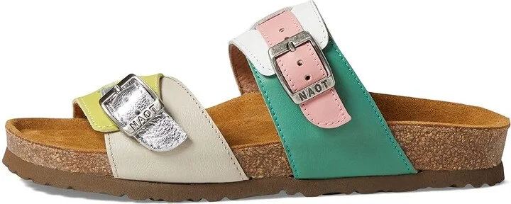 Naot Santa Cruz Women's Shoes Jade/Ivory/Blush Leather Combo : EU 35 (US Women's 4) M - Image 5