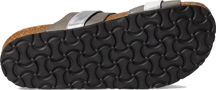 Naot Santa Cruz Women's Shoes Soft Black/Foggy Gray/Silver/White Leather Combo : EU 35 (US Women's 4) M - Image 3