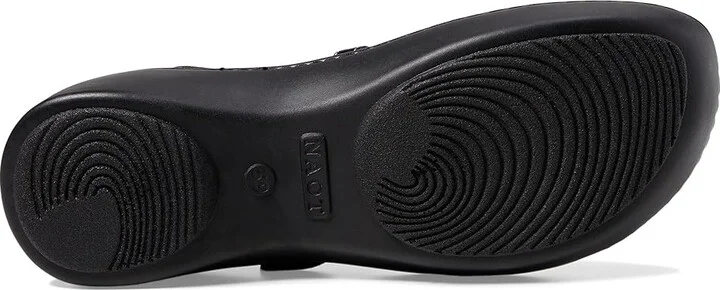 Naot Sea Women's Shoes Black Suede/Shiny Leather : EU 35 (US Women's 4) M - Image 4