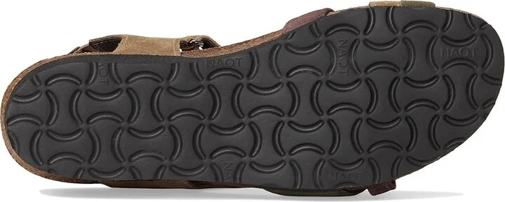 Naot Sophia Women's Sandals Acorn Suede/Oily Olive Suede/Cordovan Suede : EU 36 (US Women's 5) M, Leather - Image 3