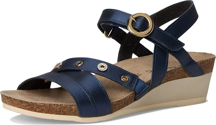 Naot Sparkle Women's Wedge Shoes Polar Sea Leather : EU 38 (US Women's 7-7.5) M - Image 5