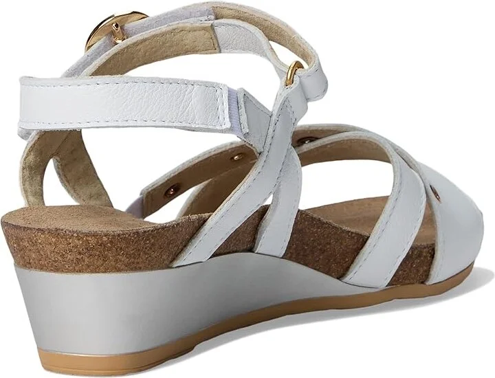 Naot Sparkle Women's Wedge Shoes White Leather : EU 37 (US Women's 6-6.5) M - Image 4