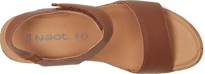 Naot Summer Women's Shoes Caramel Leather : EU 36 (US Women's 5) M, Leather/Suede - Image 2