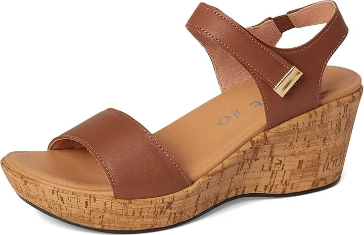 Naot Summer Women's Shoes Caramel Leather : EU 36 (US Women's 5) M, Leather/Suede - Image 5