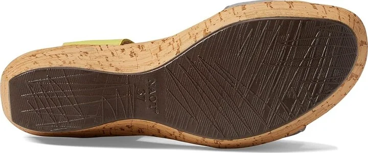 Naot Summer Women's Shoes Smoke Gray Nubuck/Soft Lime Leather : EU 38 (US Women's 7) M, Leather/Suede - Image 3