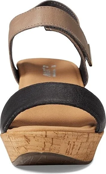 Naot Summer Women's Shoes Soft Black Leather/Soft Stone Leather : EU 36 (US Women's 5) M - Image 2