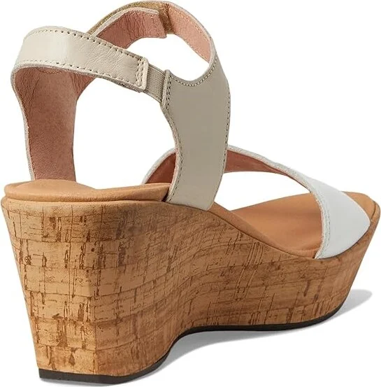 Naot Summer Women's Shoes Soft White Leather/Soft Ivory Leather : EU 38 (US Women's 7) M - Image 4
