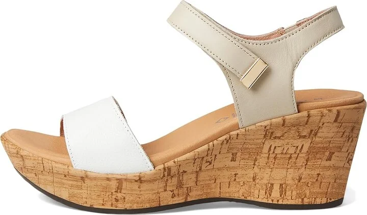 Naot Summer Women's Shoes Soft White Leather/Soft Ivory Leather : EU 38 (US Women's 7) M - Image 6