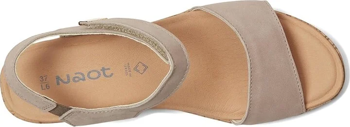 Naot Summer Women's Shoes Stone Nubuck : EU 38 (US Women's 7) M, Leather/Suede - Image 2