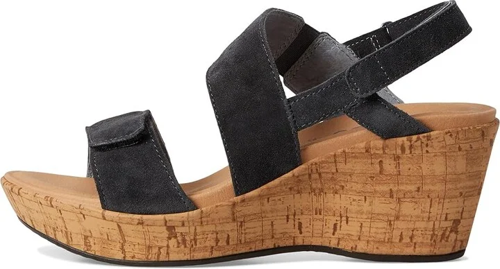 Naot Sunrise Women's Sandals Charcoal Suede : EU 37 (US Women's 6) M, Leather - Image 6