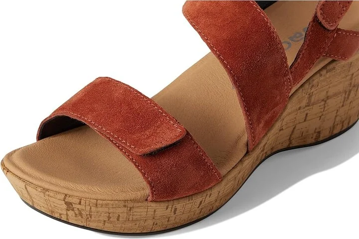 Naot Sunrise Women's Sandals Spice Suede : EU 41 (US Women's 10) M, Leather - Image 7