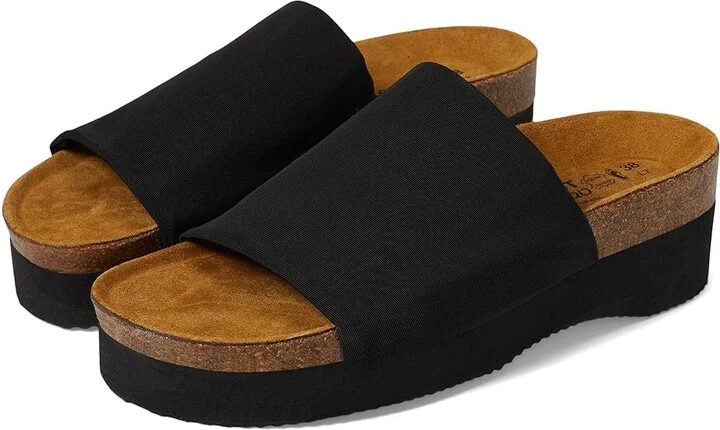 Naot Tampa Women's Sandals Black Stretch : EU 36 (US Women's 5) M, Leather