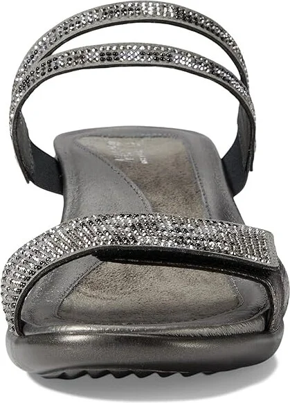 Naot Temper Women's Shoes Metallic Onyx Leather/Gray Black Rivets : EU 35 (US Women's 4) M, Synthetic - Image 2