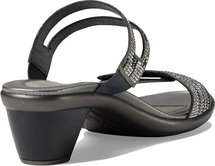 Naot Temper Women's Shoes Metallic Onyx Leather/Gray Black Rivets : EU 35 (US Women's 4) M, Synthetic - Image 4