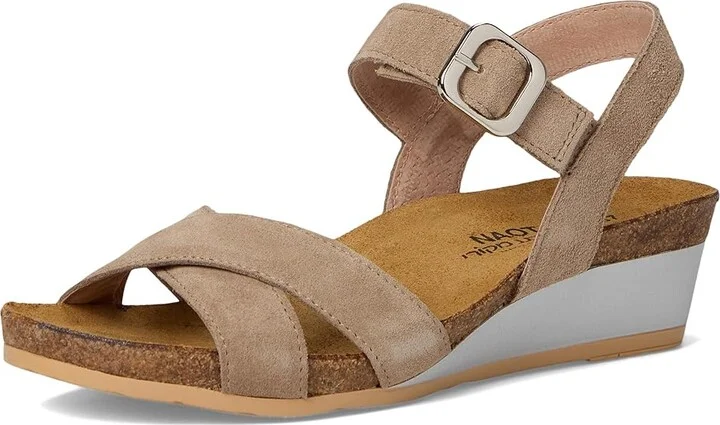 Naot Throne Women's Shoes Almond Suede : EU 38 (US Women's 7) M, Leather - Image 5