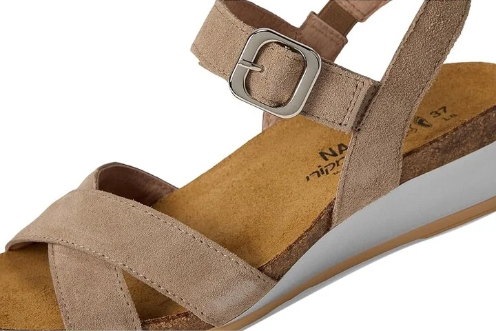 Naot Throne Women's Shoes Almond Suede : EU 38 (US Women's 7) M, Leather - Image 7