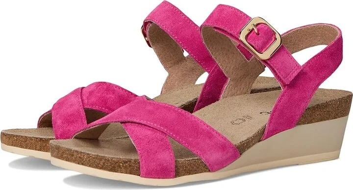 Naot Throne Women's Shoes Fuchsia Suede : EU 41 (US Women's 10) M, Leather