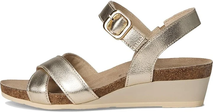 Naot Throne Women's Shoes Radiant Gold Leather : EU 37 (US Women's 6) M - Image 6