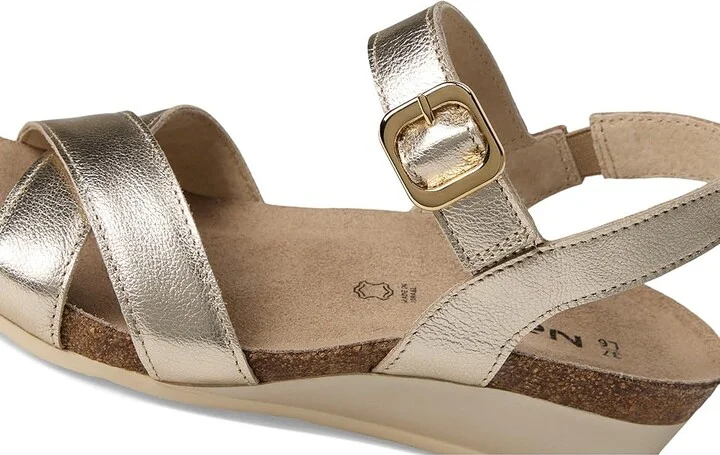 Naot Throne Women's Shoes Radiant Gold Leather : EU 37 (US Women's 6) M - Image 7
