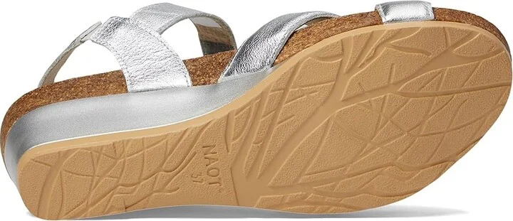 Naot Throne Women's Shoes Soft Silver Leather : EU 36 (US Women's 5) M - Image 3