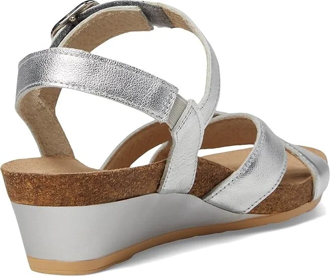 Naot Throne Women's Shoes Soft Silver Leather : EU 36 (US Women's 5) M - Image 4