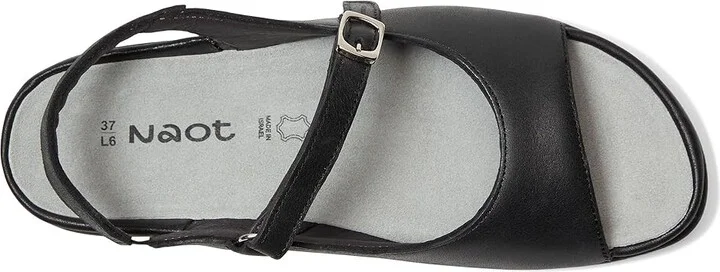 Naot Toka Women's Sandals Black Shiny Leather : EU 37 (US Women's 6) M - Image 2