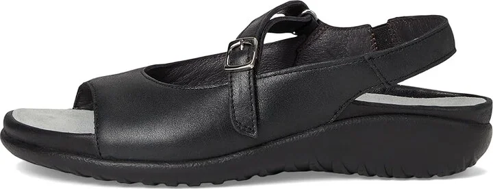 Naot Toka Women's Sandals Black Shiny Leather : EU 37 (US Women's 6) M - Image 6