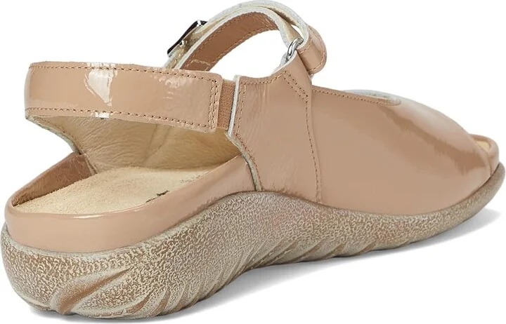 Naot Toka Women's Sandals Camel Crinkle Patent Leather : EU 37 (US Women's 6) M - Image 4