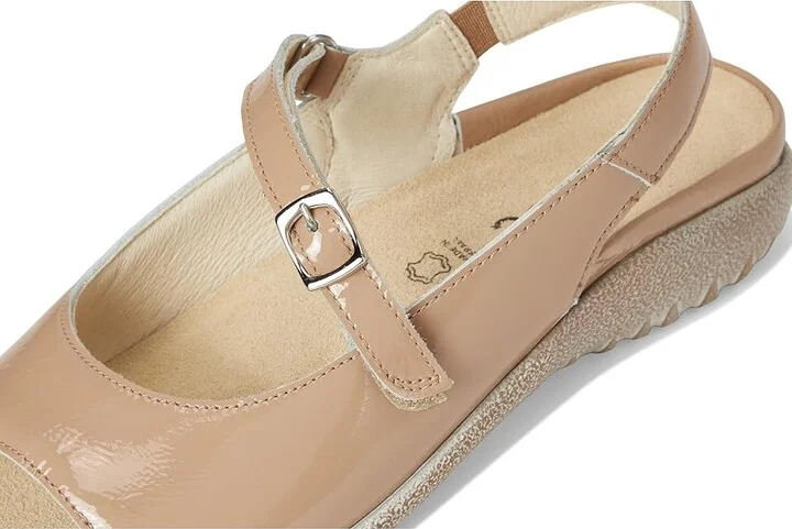 Naot Toka Women's Sandals Camel Crinkle Patent Leather : EU 37 (US Women's 6) M - Image 7