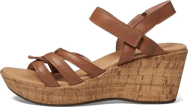 Naot Tropical Women's Shoes Caramel Leather : EU 36 (US Women's 5) M, Canvas - Image 5