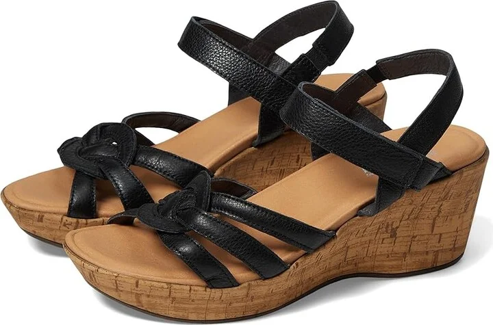 Naot Tropical Women's Shoes Soft Black Leather : EU 36 (US Women's 5) M, Canvas