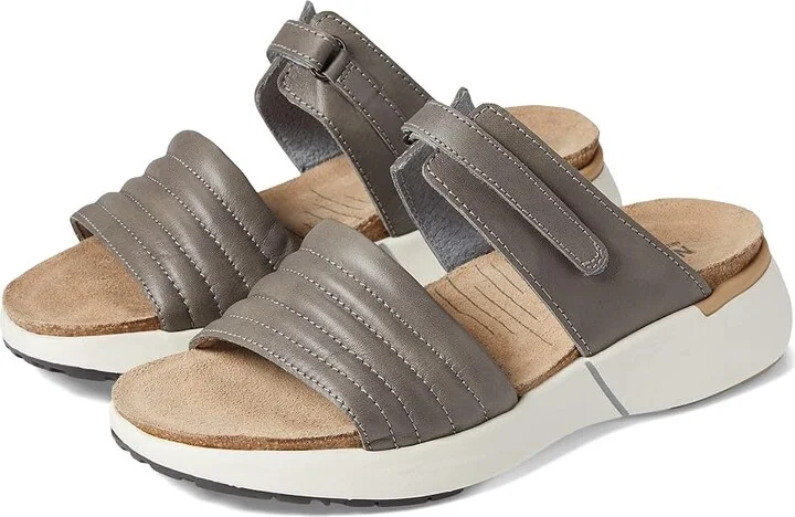 Naot Vesta Women's Shoes Foggy Gray Leather : EU 41 (US Women's 10) M