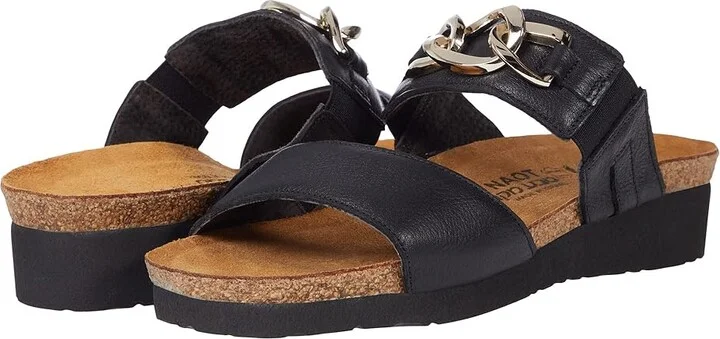 Naot Victoria Women's Shoes Soft Black Leather : EU 36 (US Women's 5) M